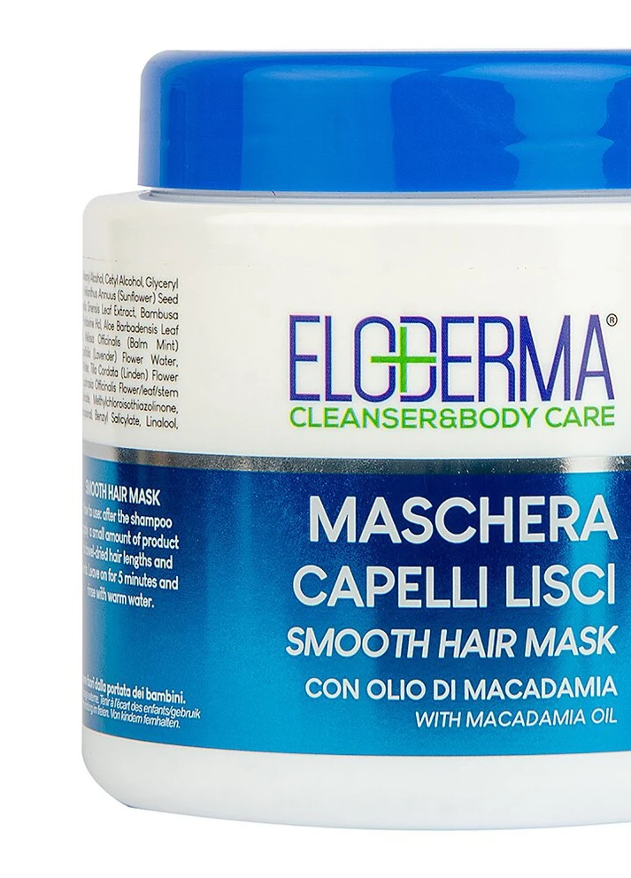 Маска для прямого волосся 500 мл Eloderma (251864963)