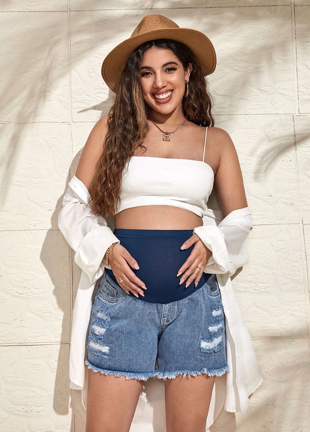 Шорты для беременных SHEIN (342720191)