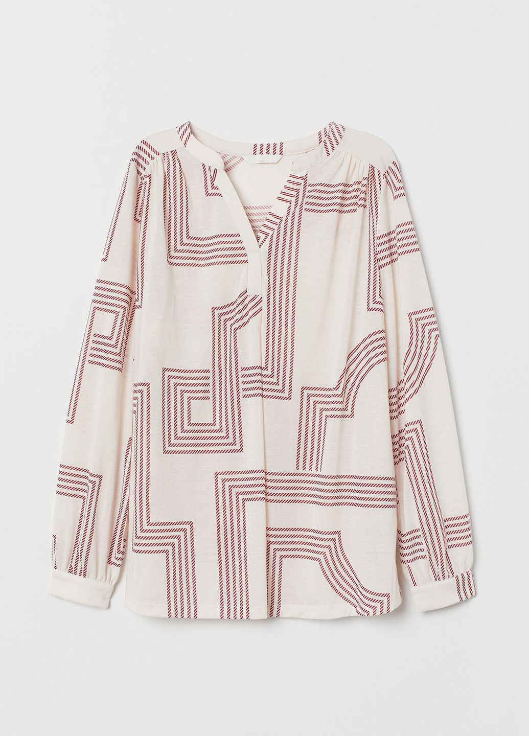 Молочна демісезонна блуза для вагітних H&M