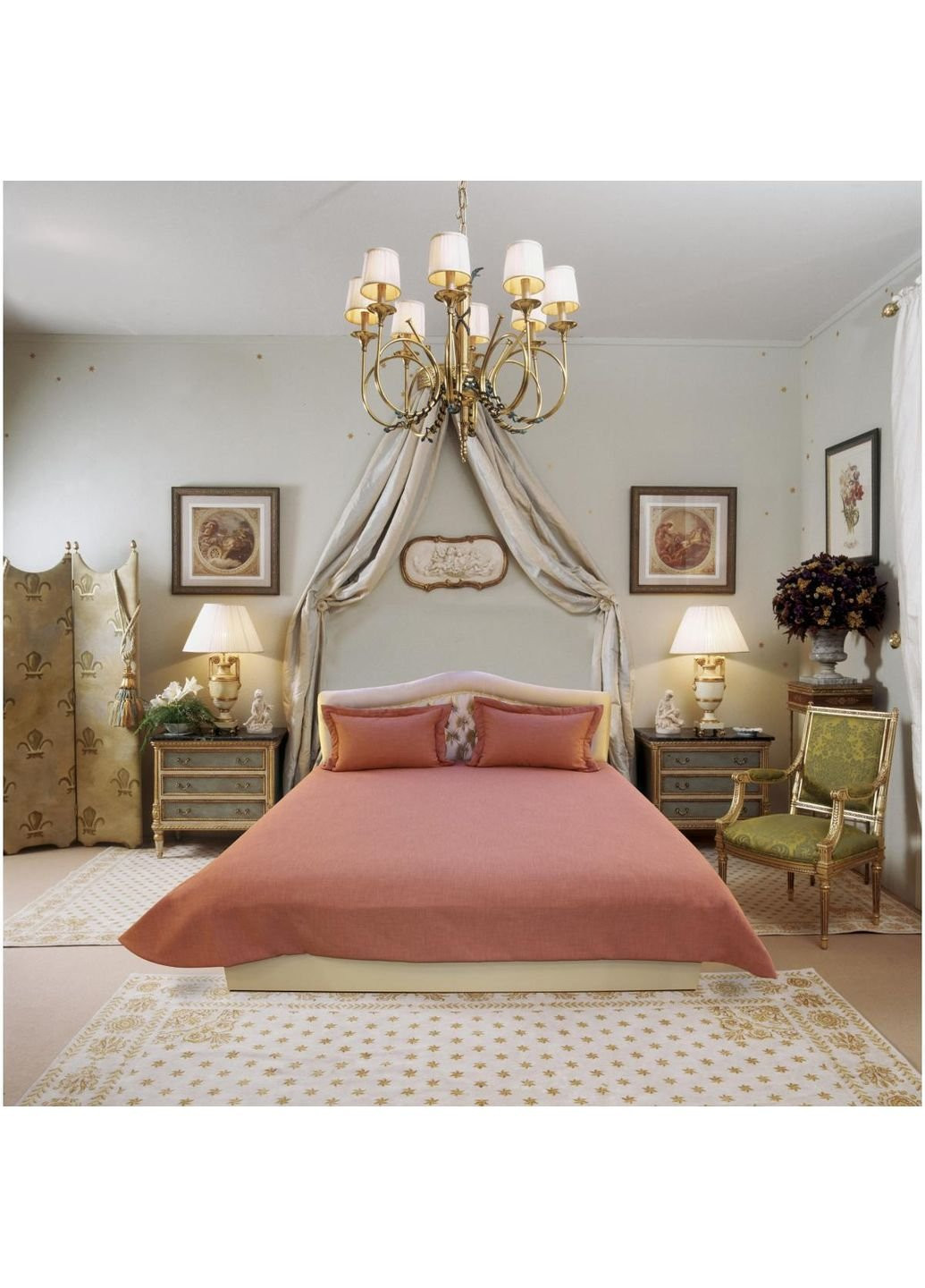 Покрывало AR-A107096-Powdery 250х260 см пудровое Arya (253658762)