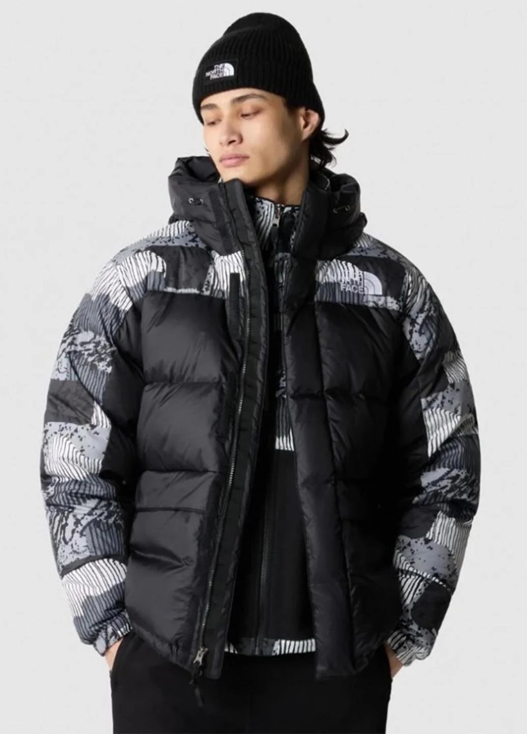 Чорний зимній Пуховик The North Face