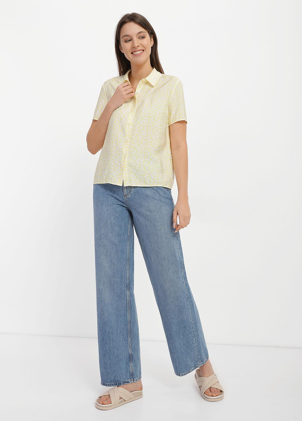 Жёлтая блуза Marc O'Polo