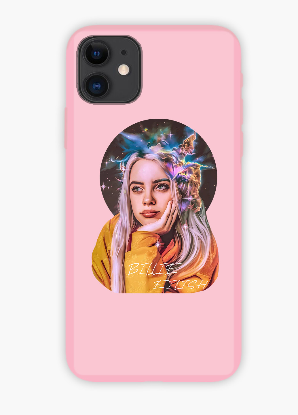 Чехол силиконовый Apple Iphone 7 Билли Айлиш (Billie Eilish) (17361-1605) MobiPrint (219517994)