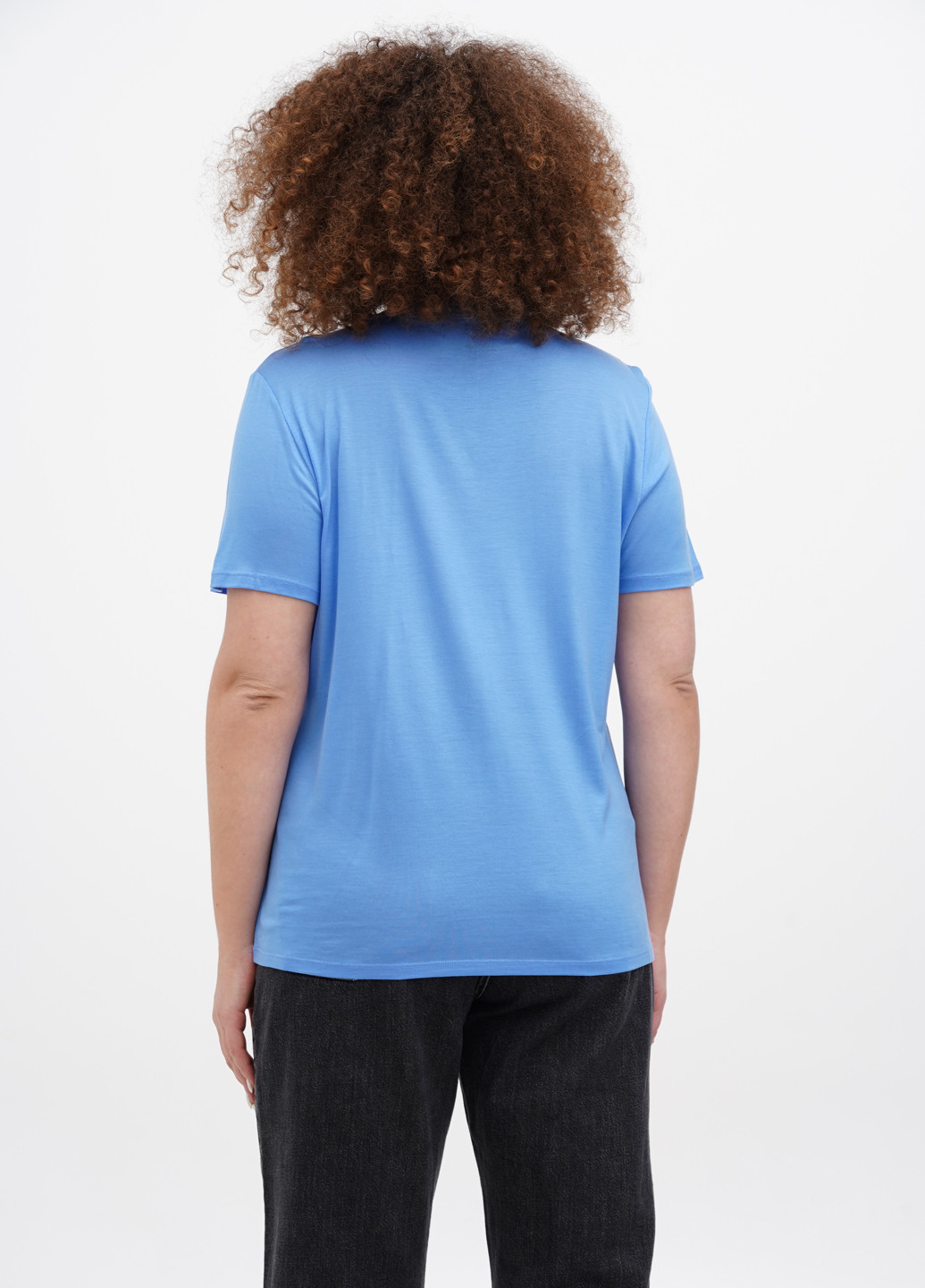 Синяя летняя футболка Tom Tailor