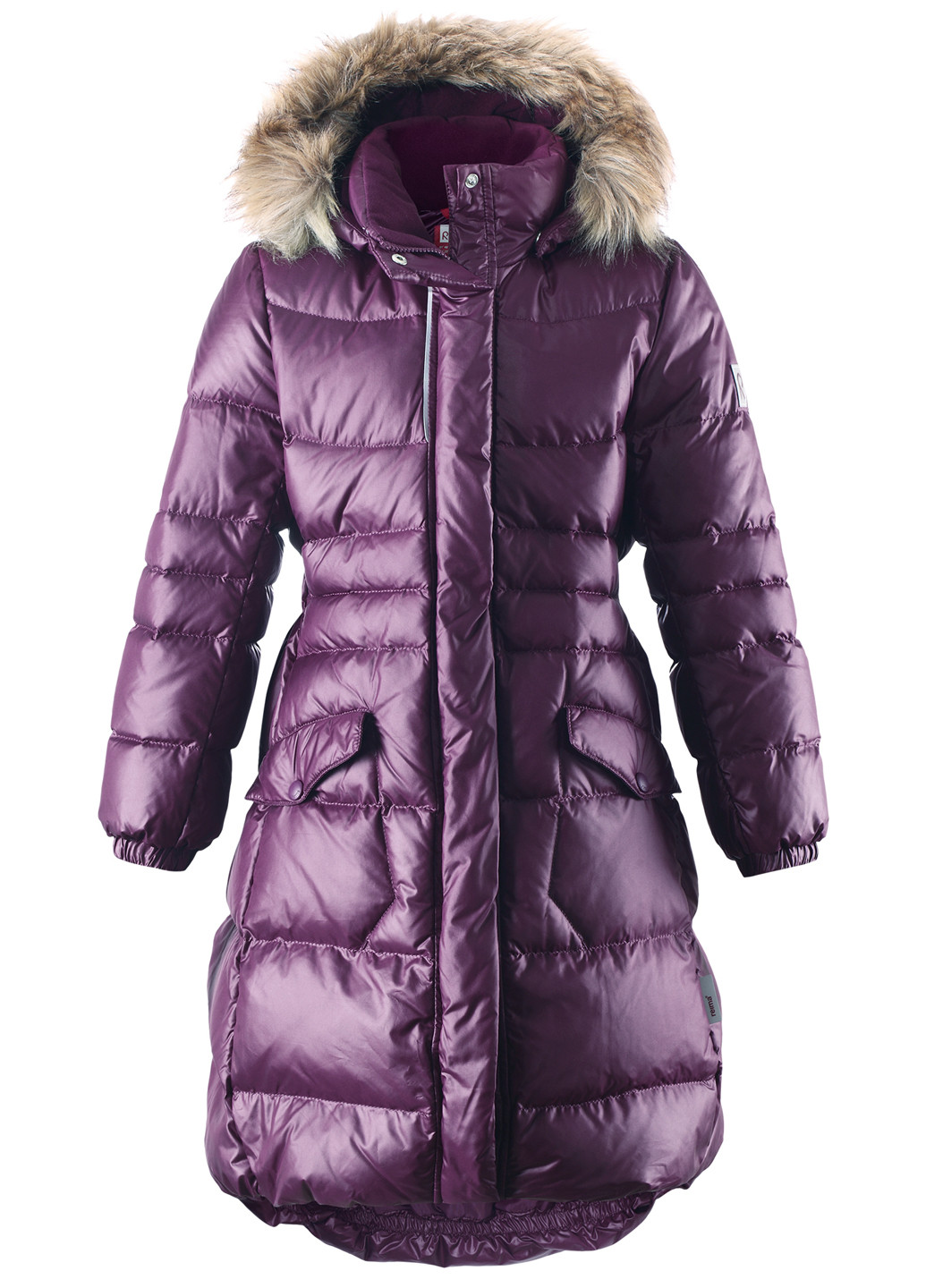 Бордовая зимняя куртка Reima
