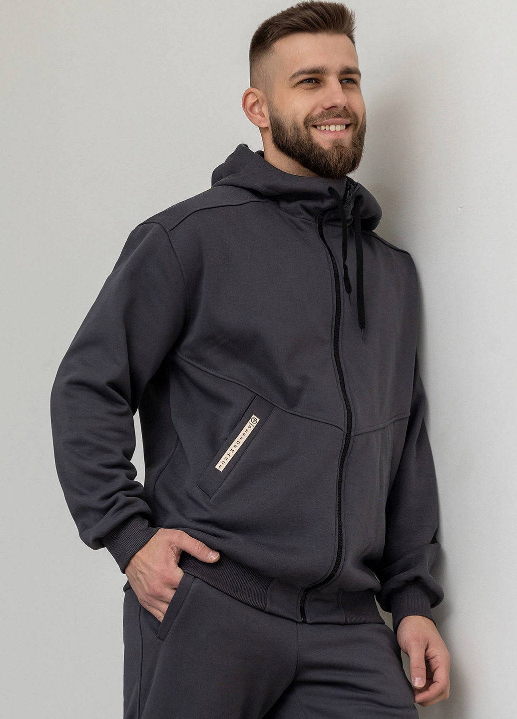 Утепленная мужская толстовка TOTALFIT (334708453)