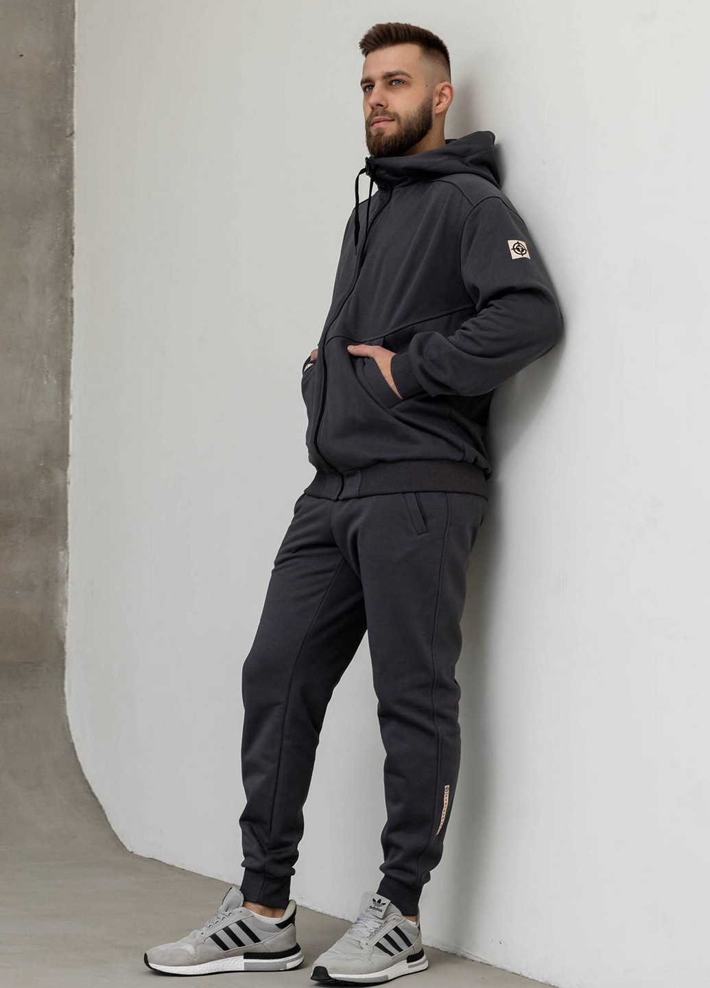 Утепленная мужская толстовка TOTALFIT (334708453)