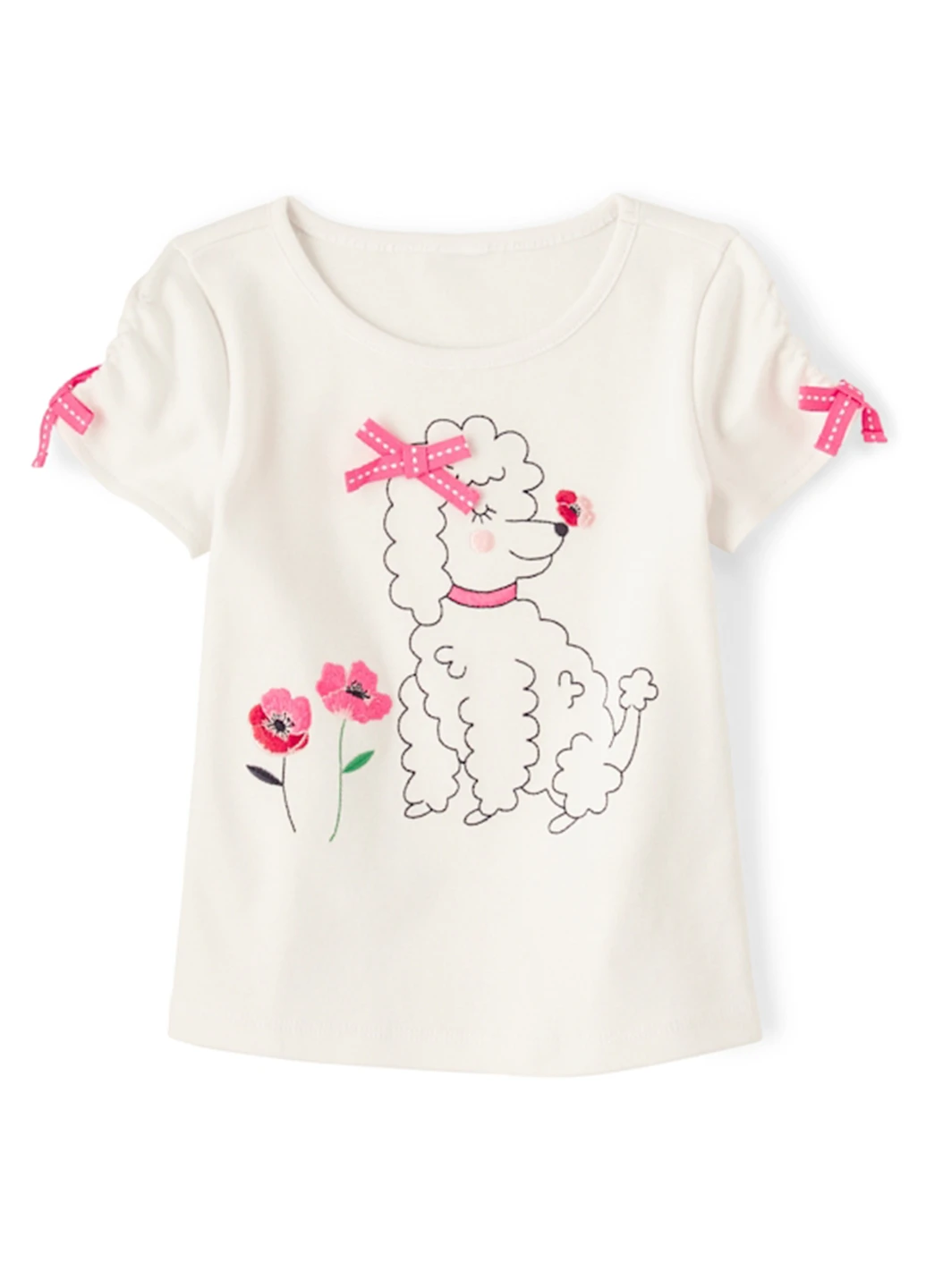 Біла літня футболка Gymboree