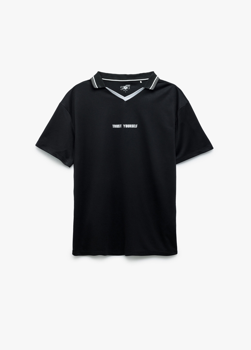 Черная футболка KOTON