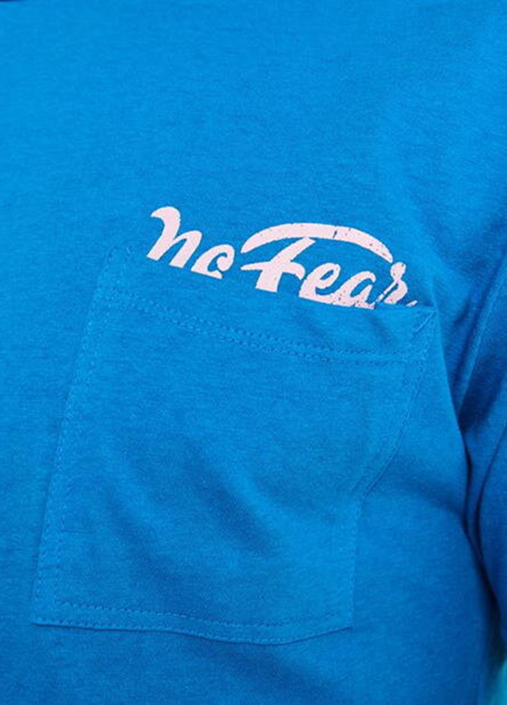 Блакитна футболка No Fear