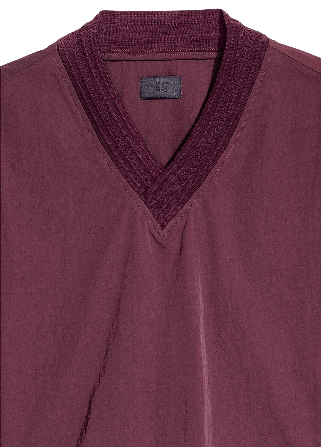 Бордовая демисезонная ветровка H&M