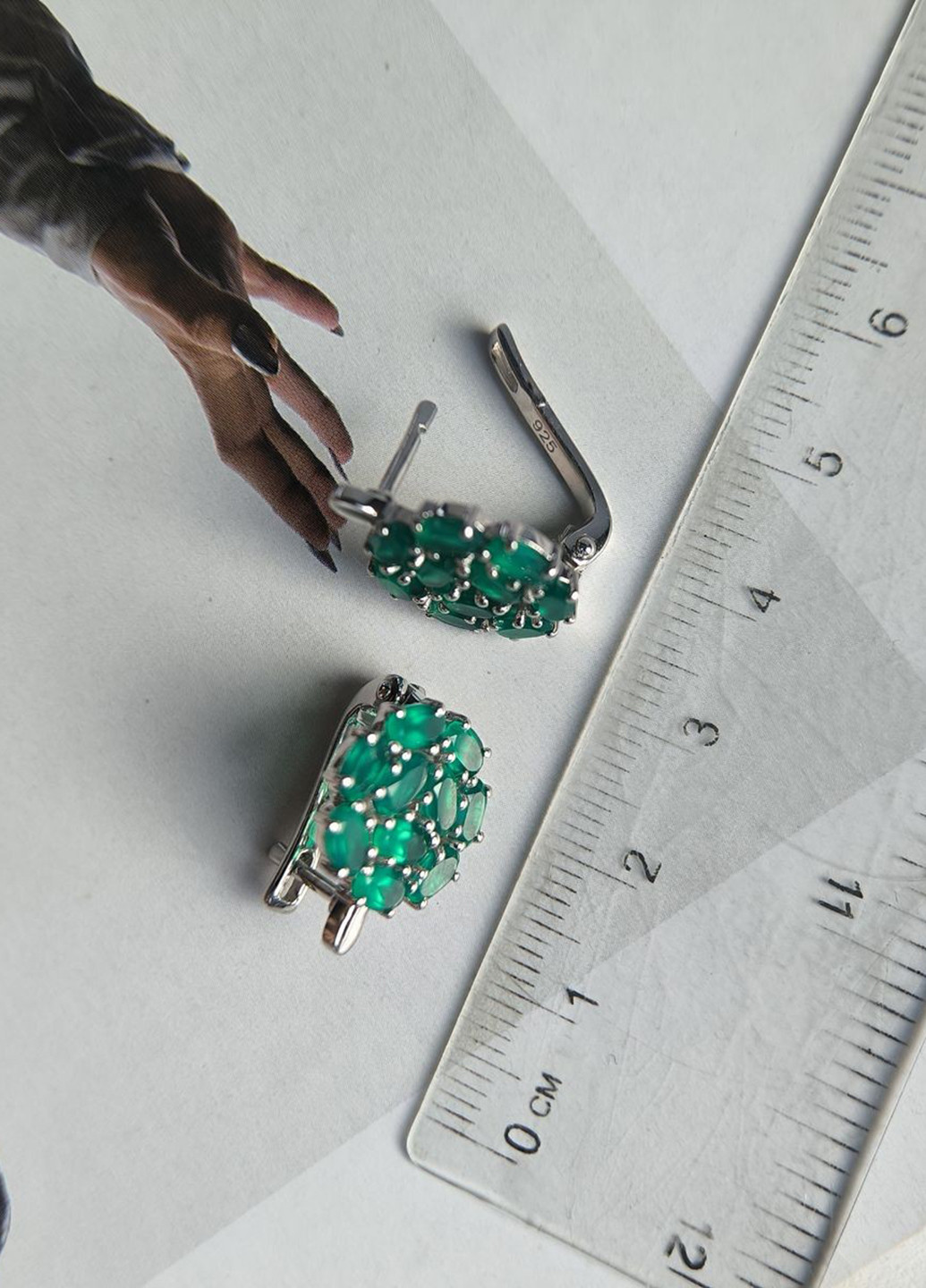 Сережки Silver Flame (369649170)