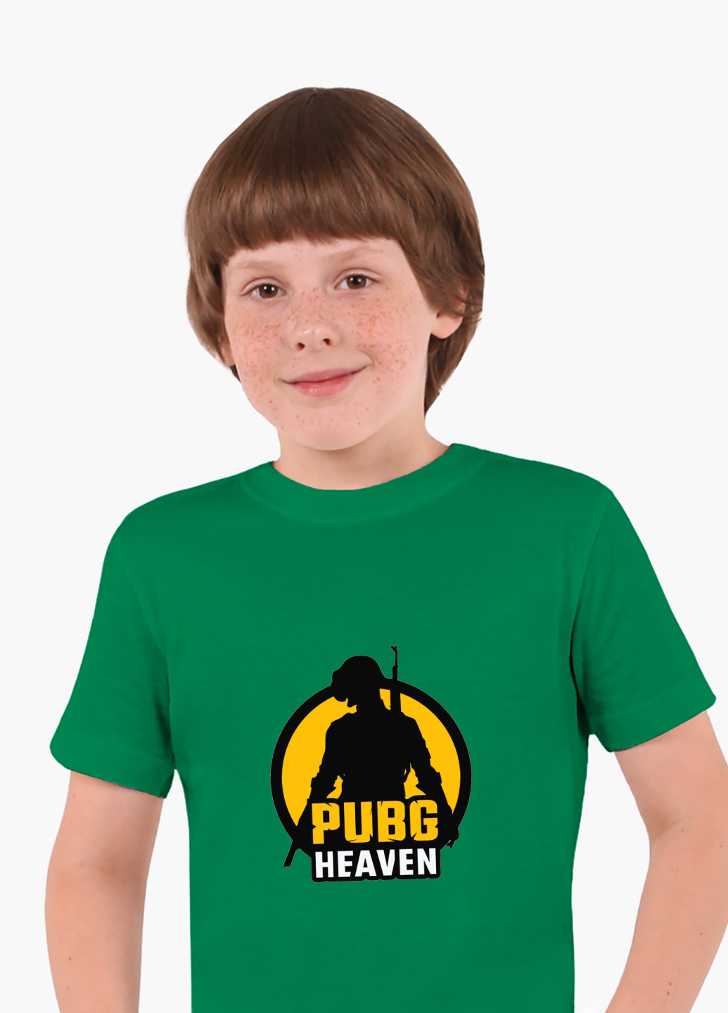 Зеленая демисезонная футболка детская пубг пабг (pubg)(9224-1185) MobiPrint