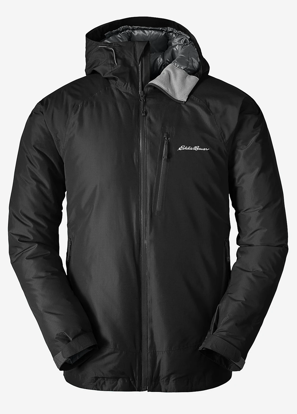 Черный зимний Пуховик Eddie Bauer