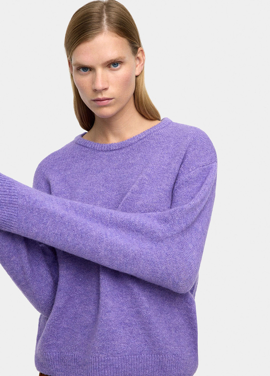 Сиреневый демисезонный свитер Parfois