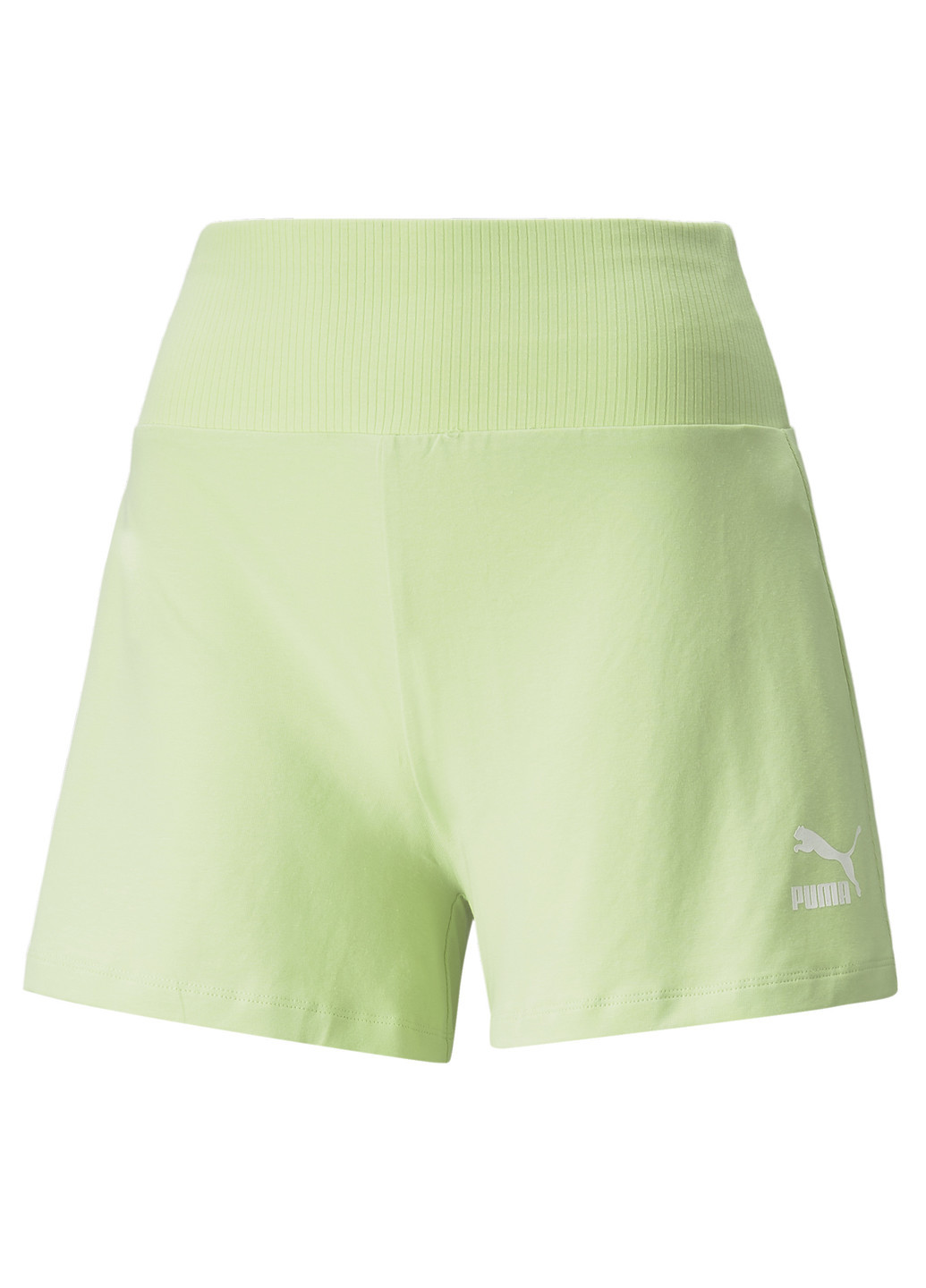 Зеленые демисезонные шорты classics waistband shorts Puma