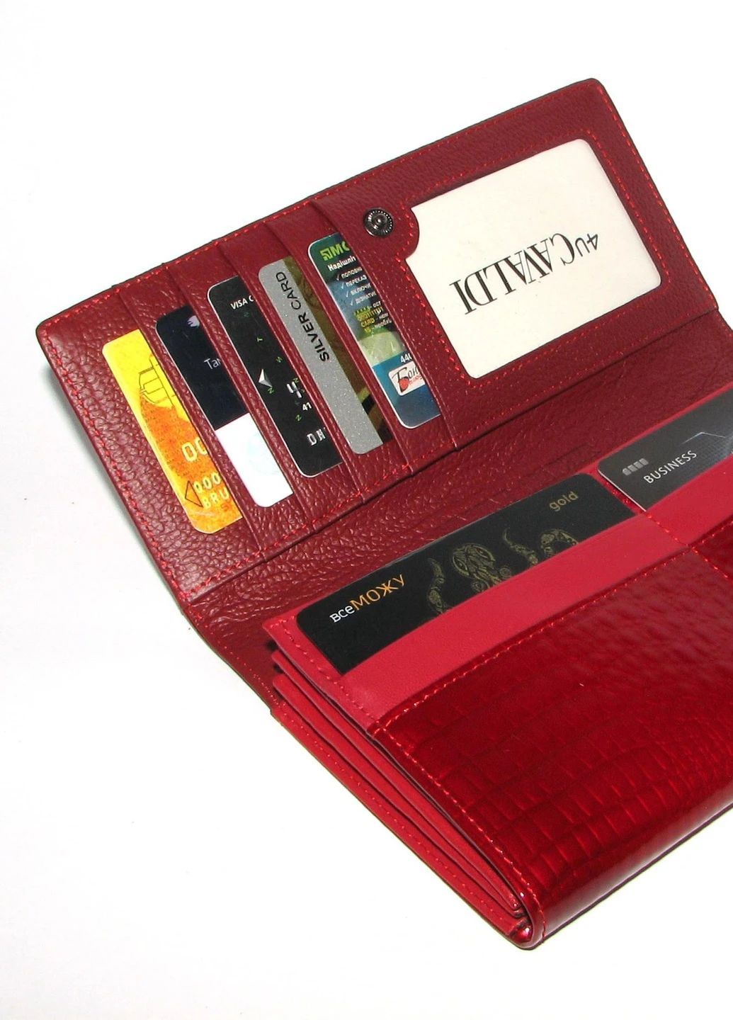 Кошелек женский H27-1-RS RED Cavaldi (253933645)