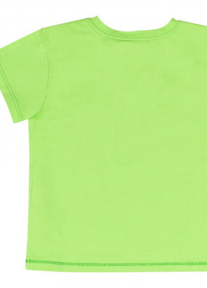 Салатовая футболка для мальчика (фб867) салатовый Бемби