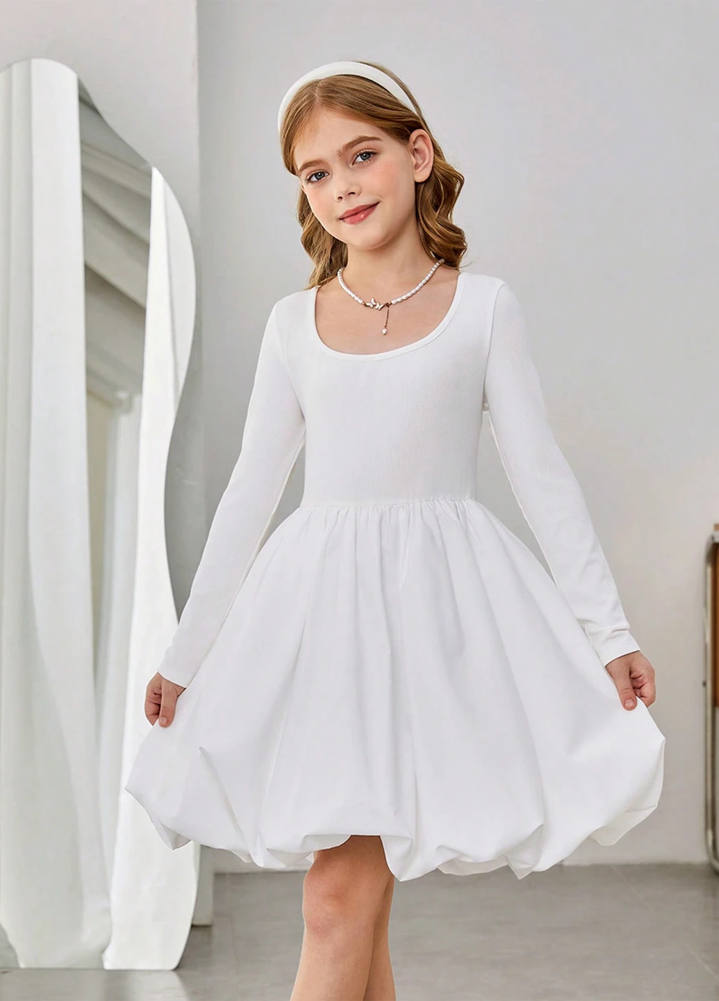 Біла сукня SHEIN (345181903)