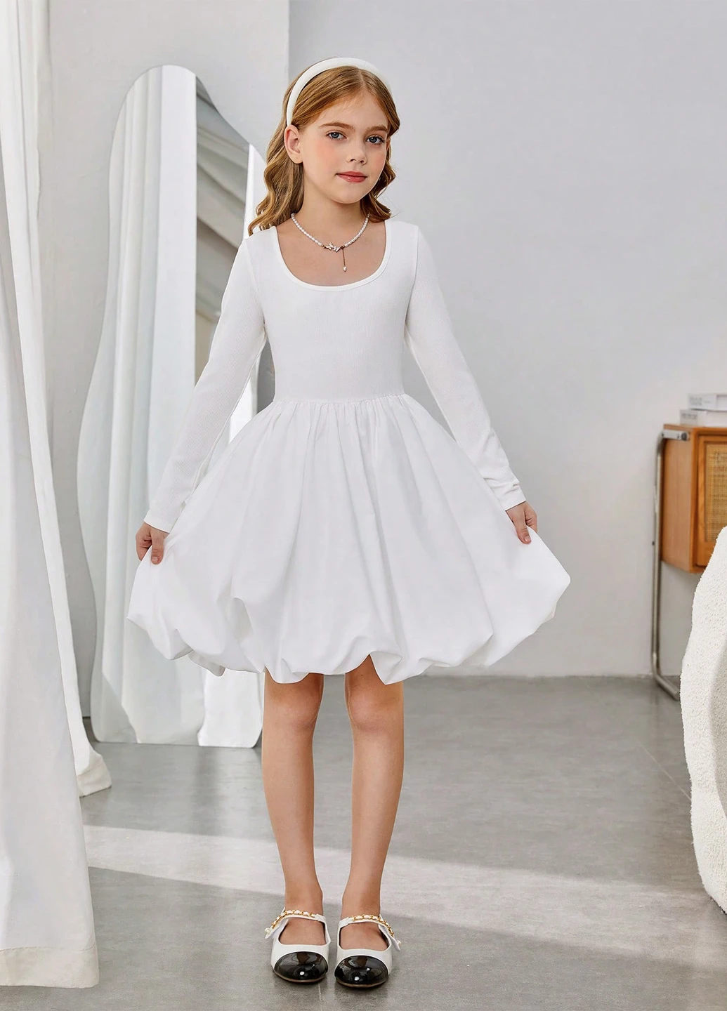 Біла сукня SHEIN (345181903)