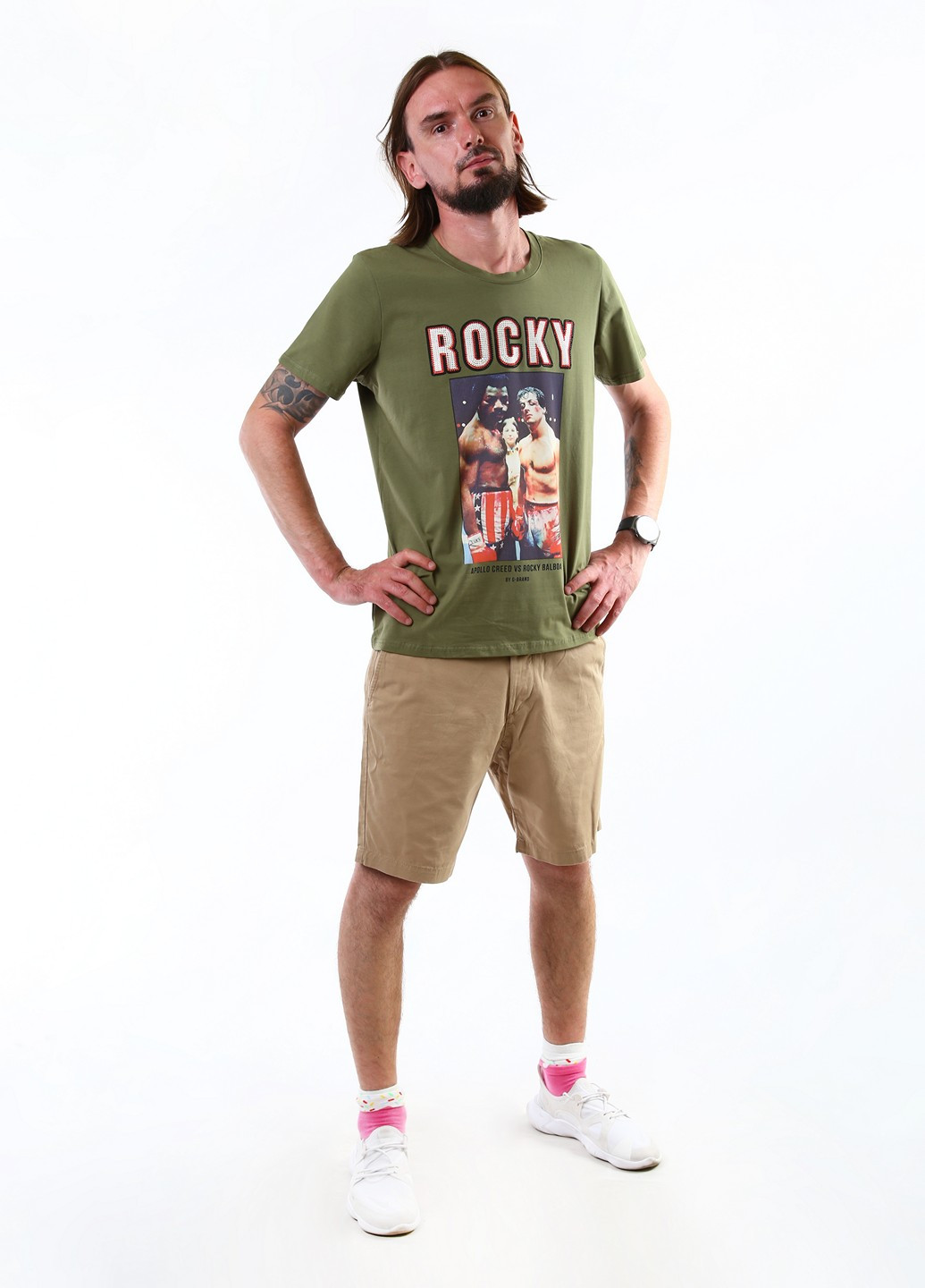 Хакі (оливкова) футболка G-brand