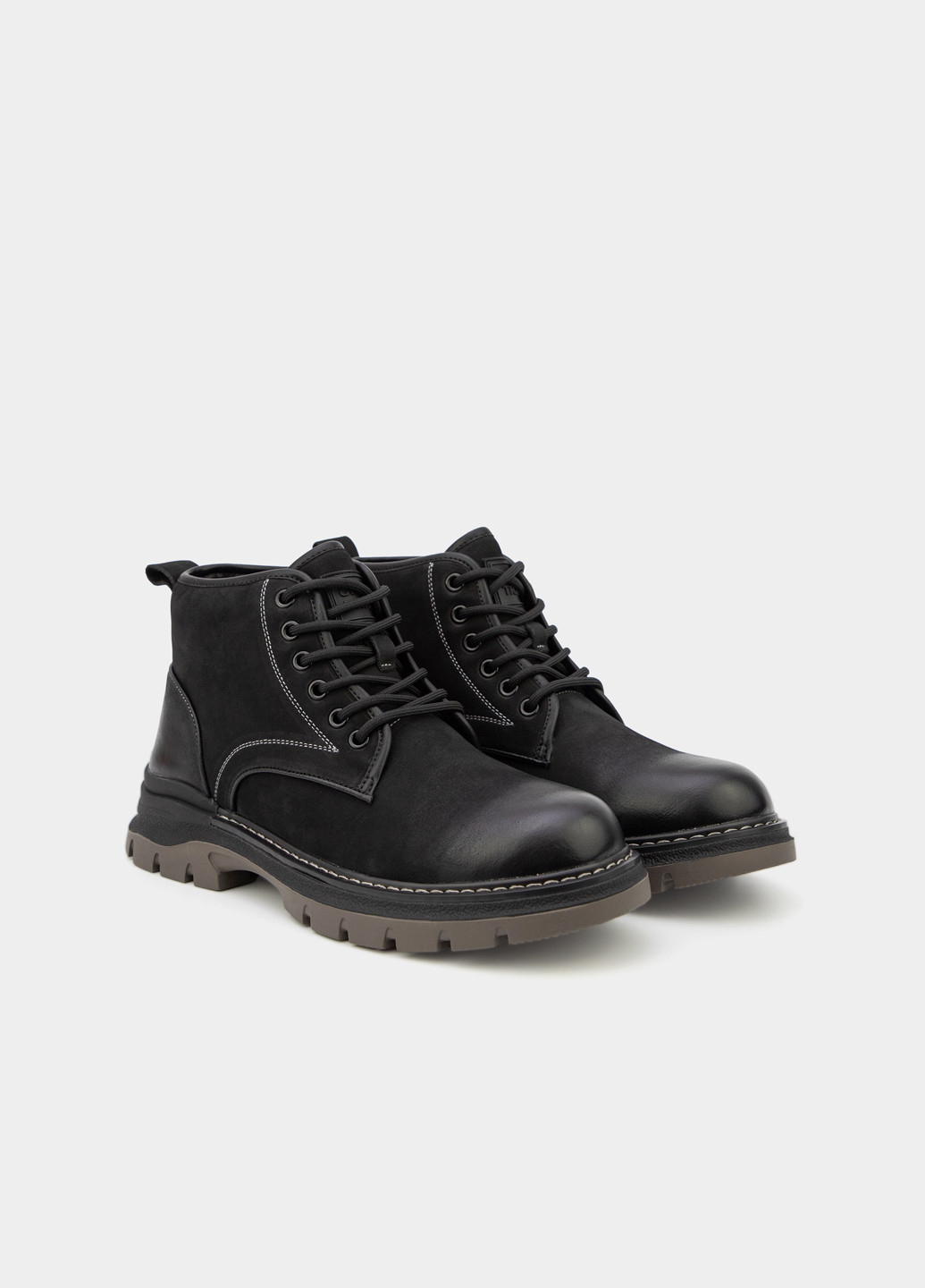 Черные зимние ботинки хайкеры URBAN TRACE