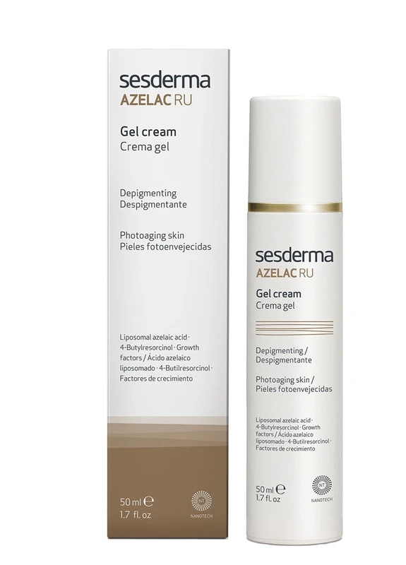 SeSDerma Депигментирующий крем-гель Gel Cream Azelac Ru — Крем, (248641134)