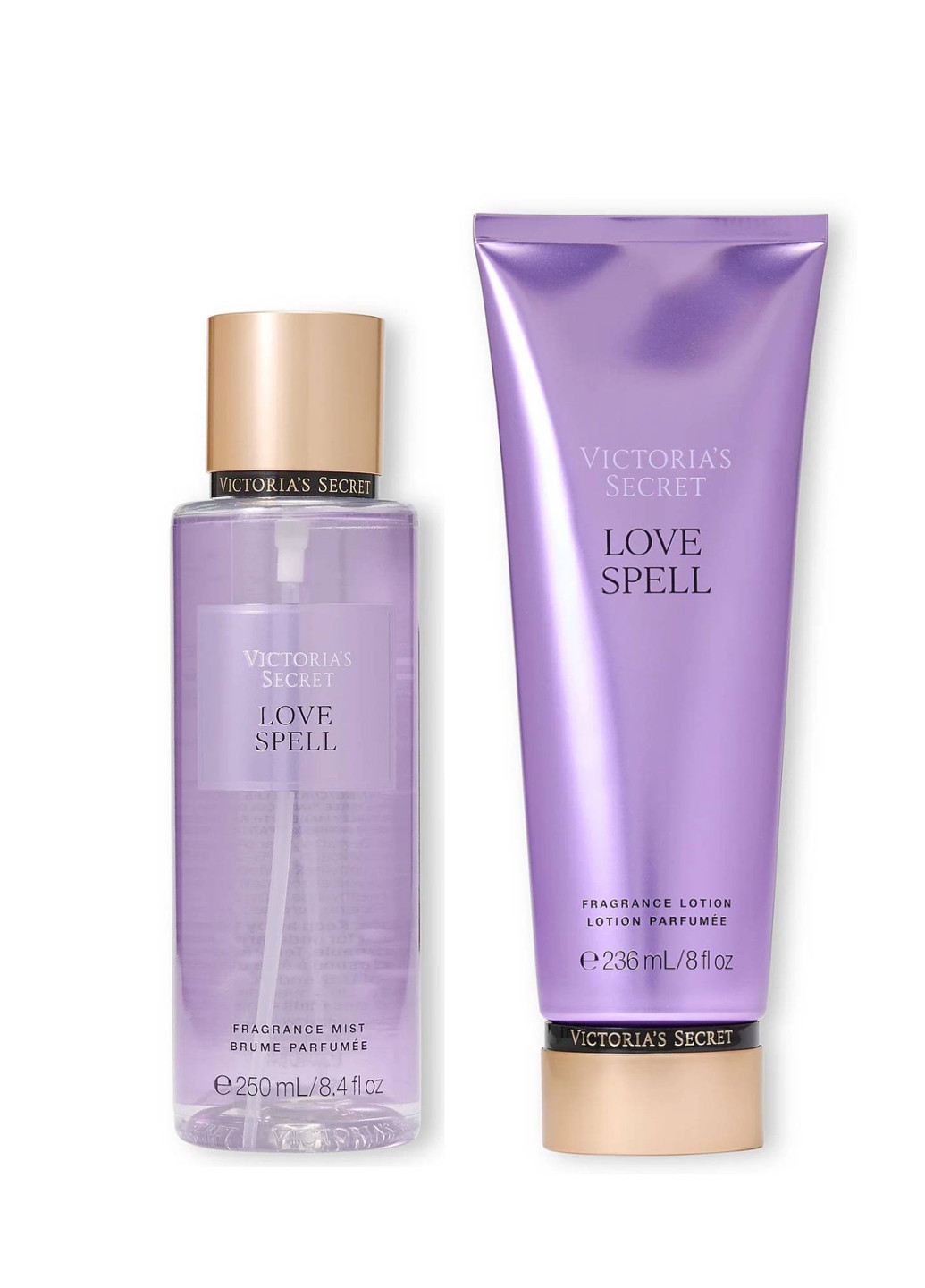 Набор Love Spell (лосьон, мист), 236 мл/250 мл Victoria's Secret (336957953)