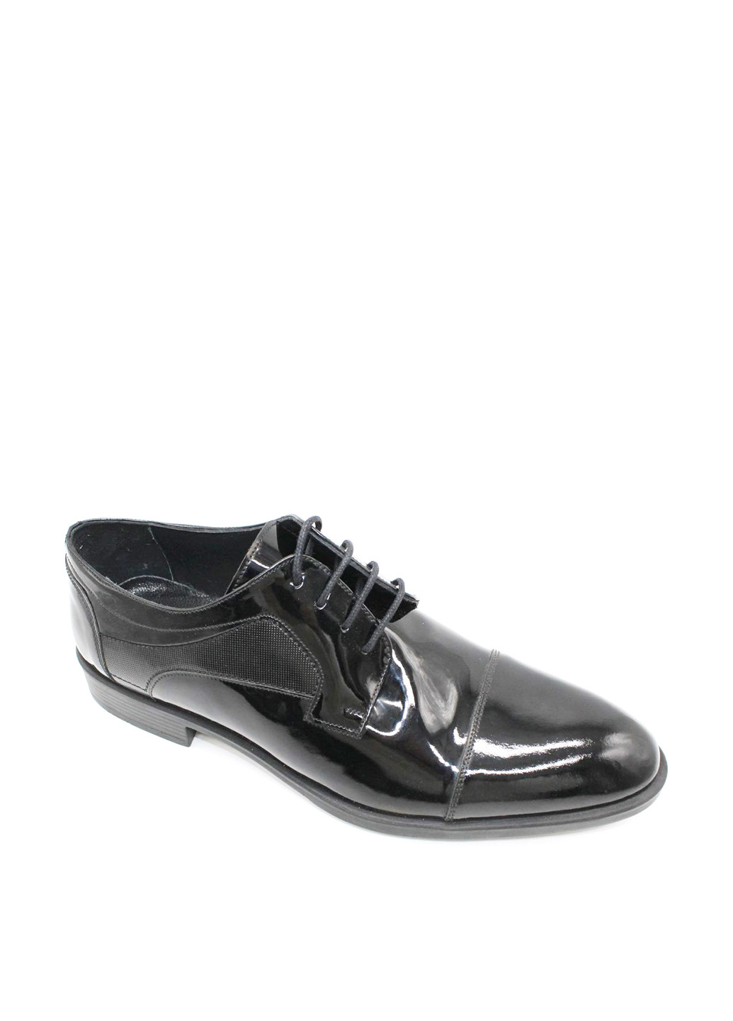 Черные кэжуал туфли Luciano Bellini на шнурках
