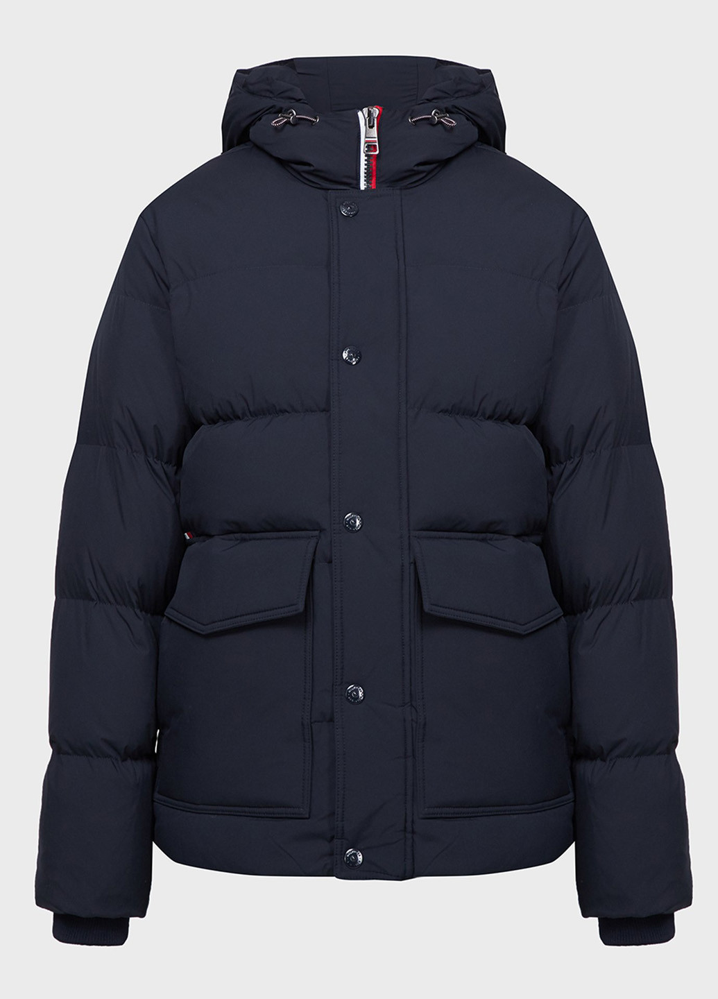 Синий зимний Пуховик Tommy Hilfiger