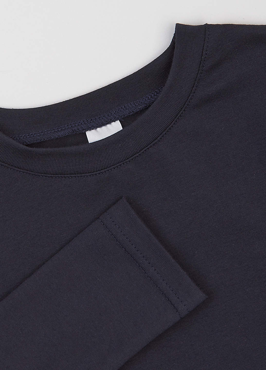 Темно-синий демисезонный костюм (лонгслив, брюки) брючный Garnamama