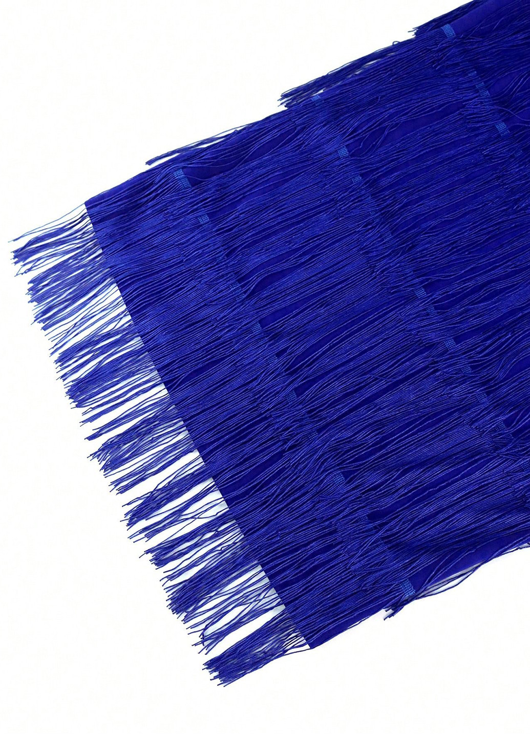 Синее вечернее, праздничный платье футляр SHEIN однотонное