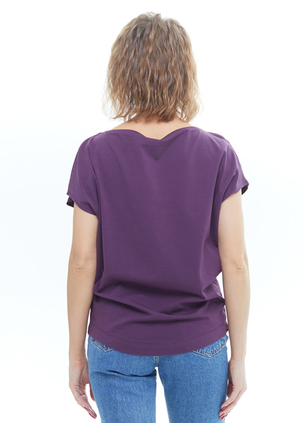 Фіолетова літня футболка Promin.