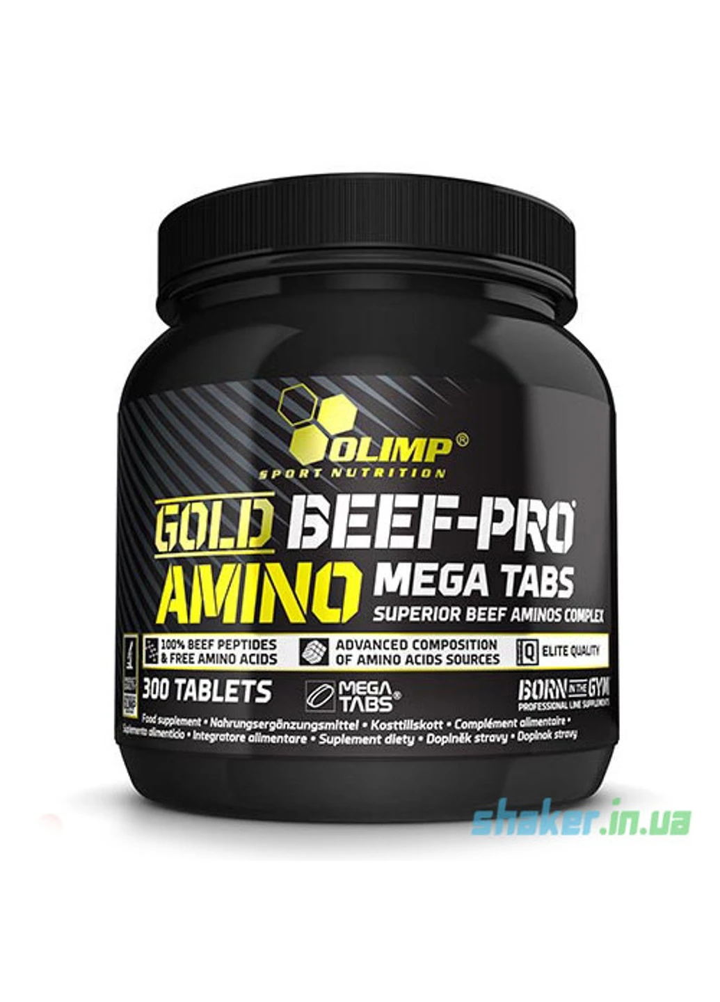 Комплекс амінокислот Gold BEEF-PRO Amino (300 таб) олімп Olimp (255363451)