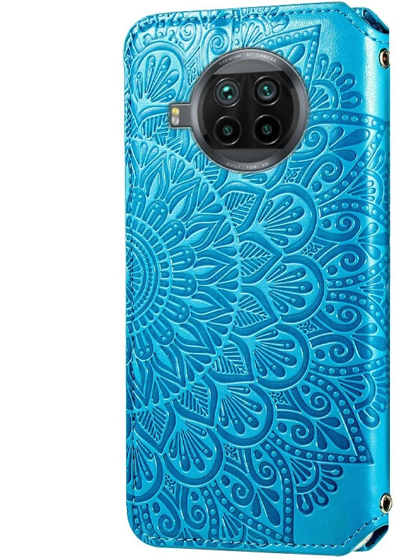 Шкіряний чохол книжка Mandala (PU) для Xiaomi Mi 10T Lite / Redmi Note 9 Pro 5G Синій (is_00000041397_5) Getman (237824855)