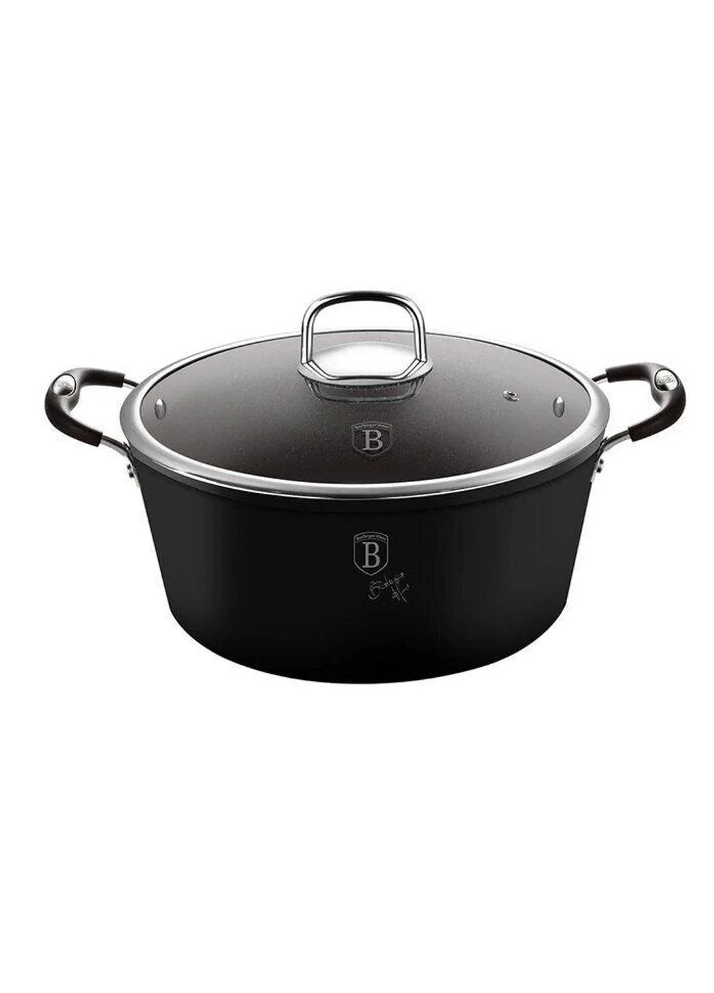 Каструля Black Professional Line BH-6122 2,5 л 20 см Berlinger Haus (253629084)