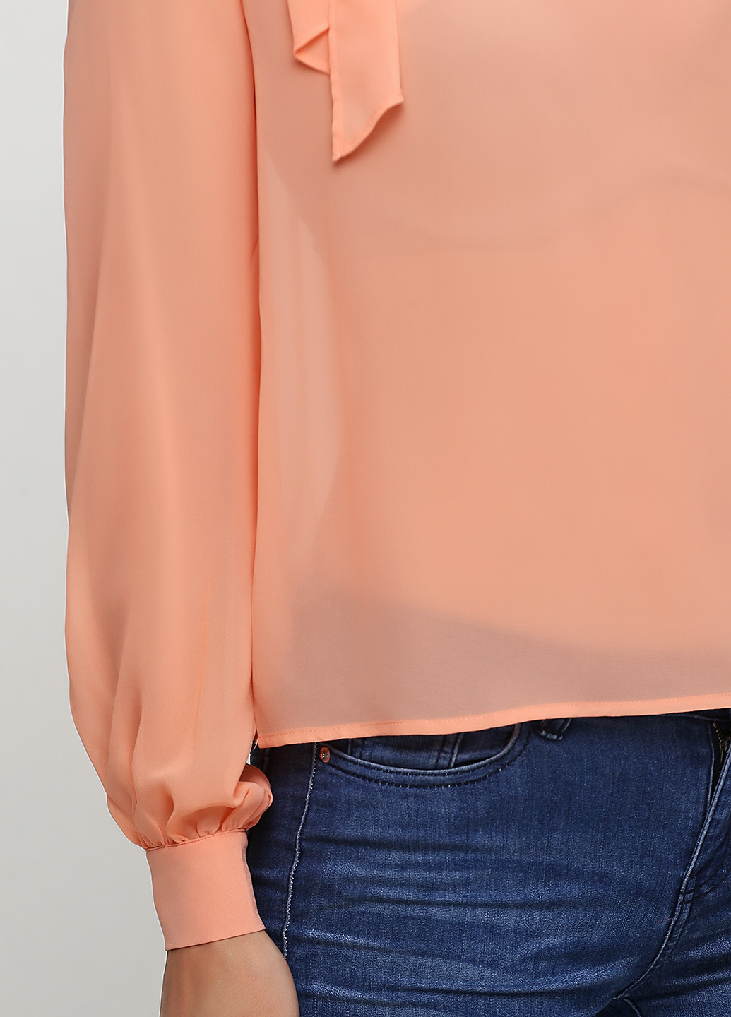 Персиковая демисезонная блуза Guess by Marciano