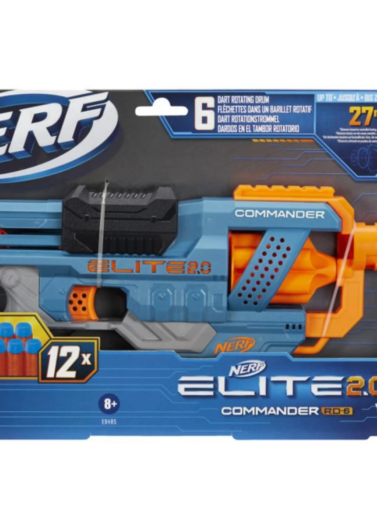 Игрушечное оружие Nerf Elite 2.0 Командер (E9485) Hasbro (254067671)