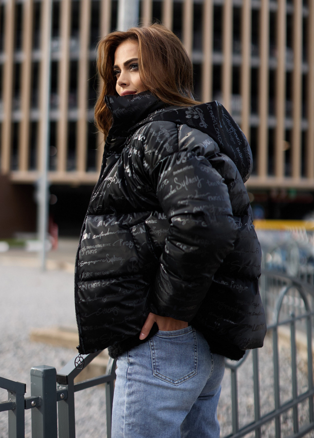 Черная зимняя куртка ST-Seventeen