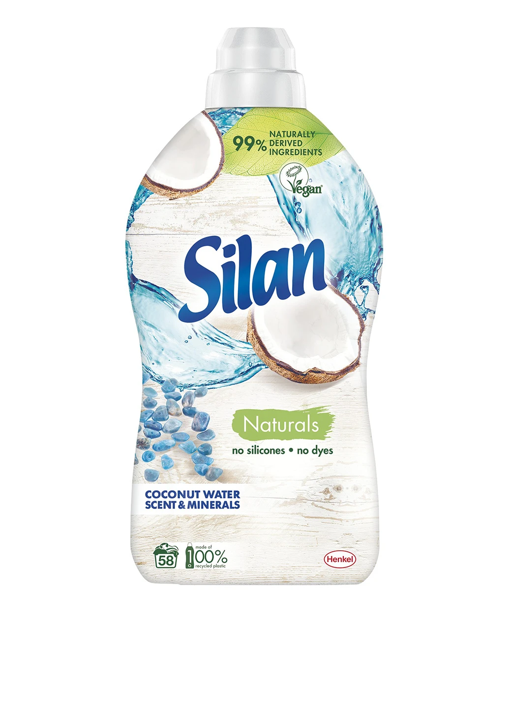 Ополаскиватель Аромат кокосовой воды и минералы, 1,45 л Silan (248407818)