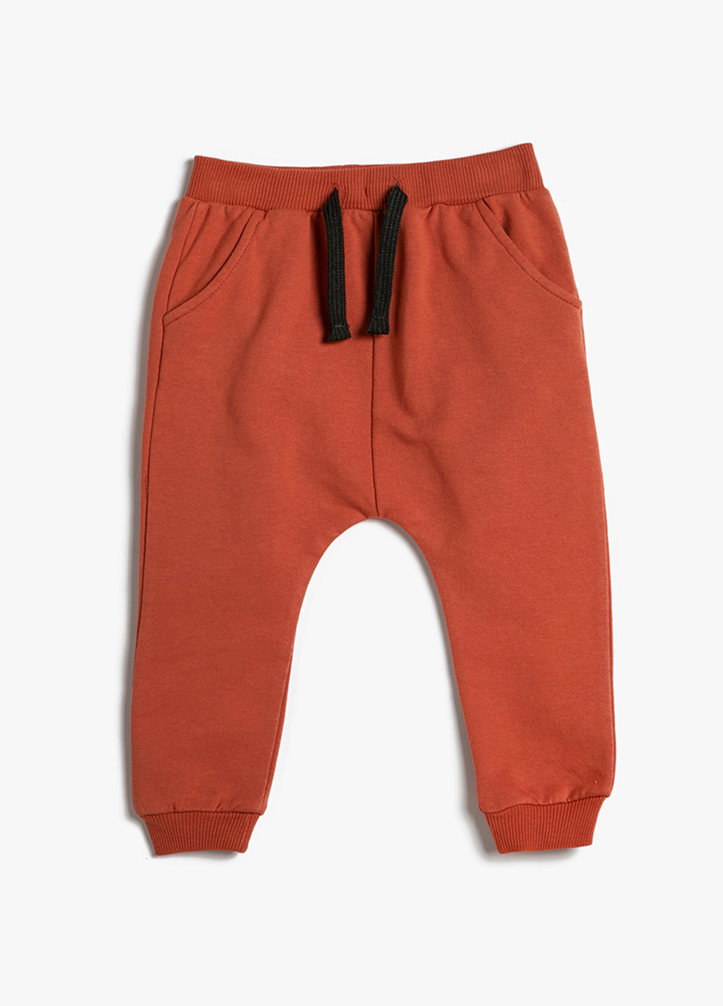 Терракотовые кэжуал демисезонные брюки джоггеры KOTON