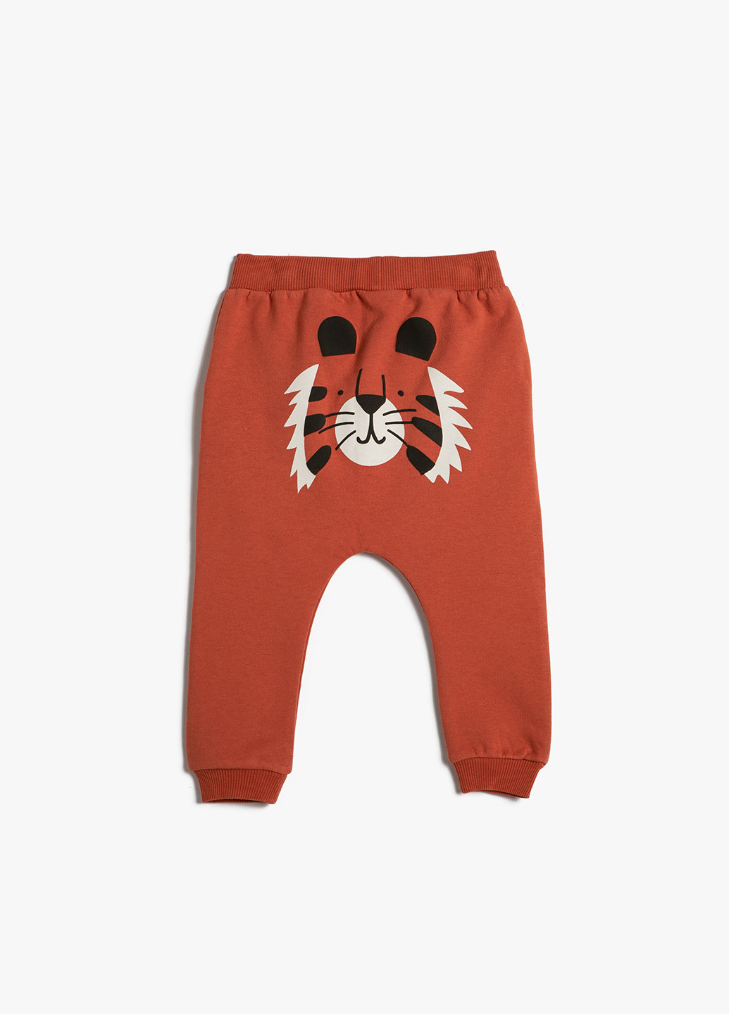 Терракотовые кэжуал демисезонные брюки джоггеры KOTON