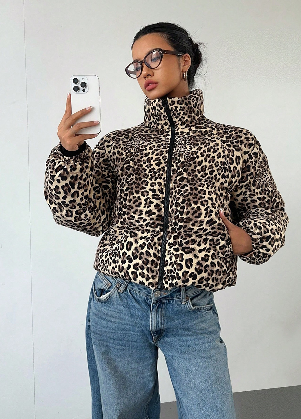 Пісочна демісезонна куртка SHEIN