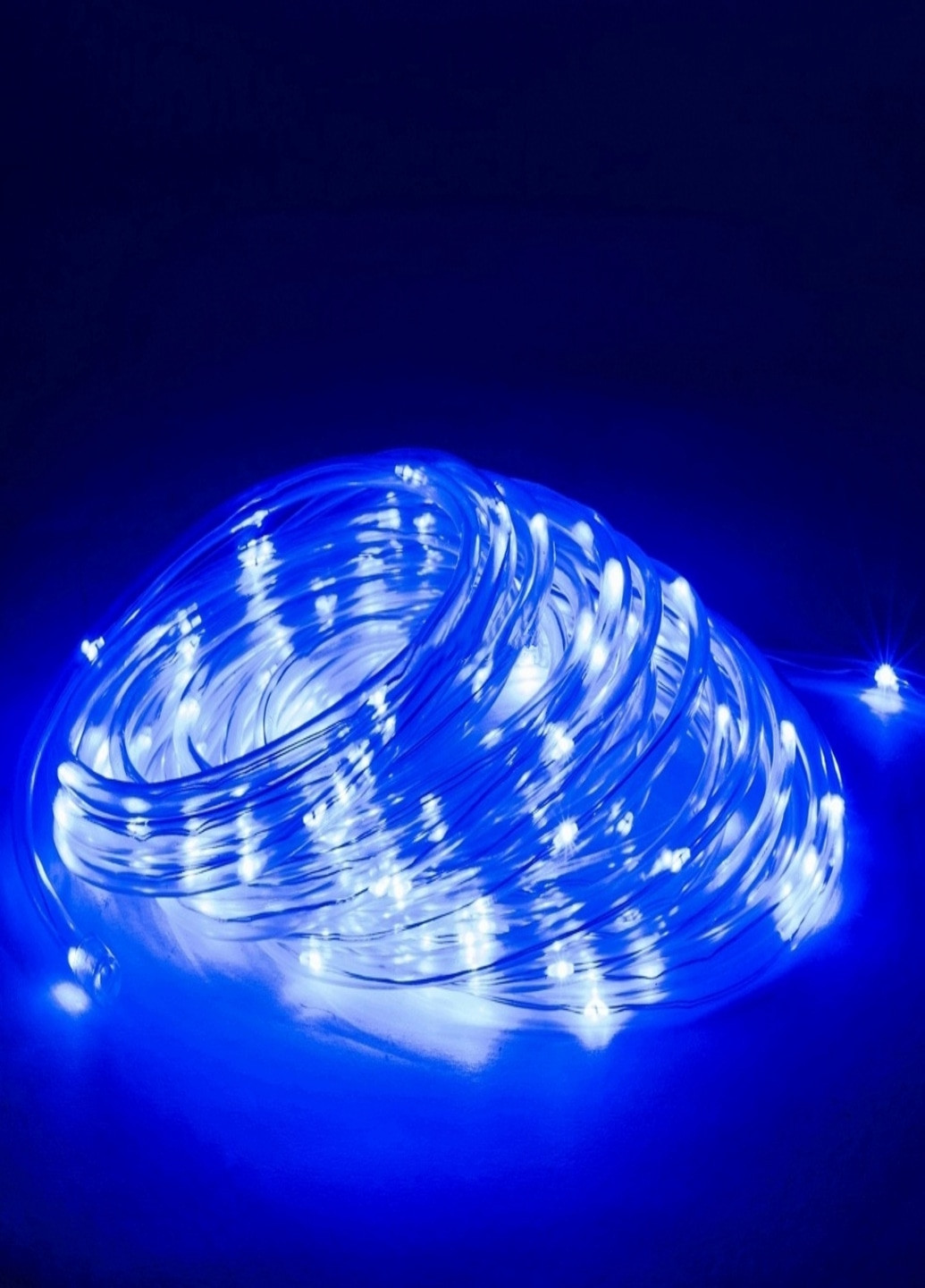 Светодиодная уличная гирлянда наружная LED гирлянда дюралайт от USB 100 LED 9 м (849444001) Синяя Francesco Marconi (204146794)