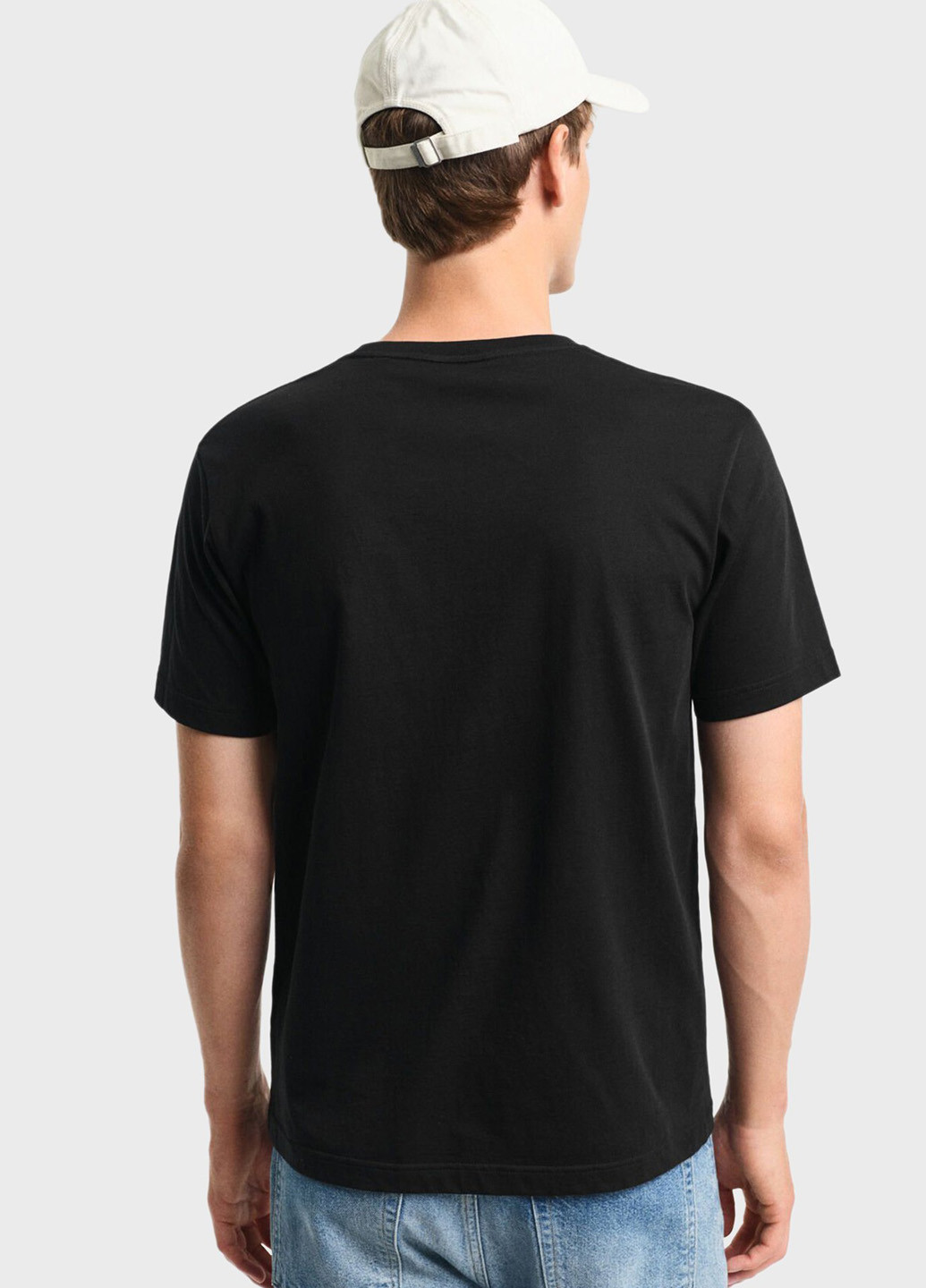 Черная футболка Gant