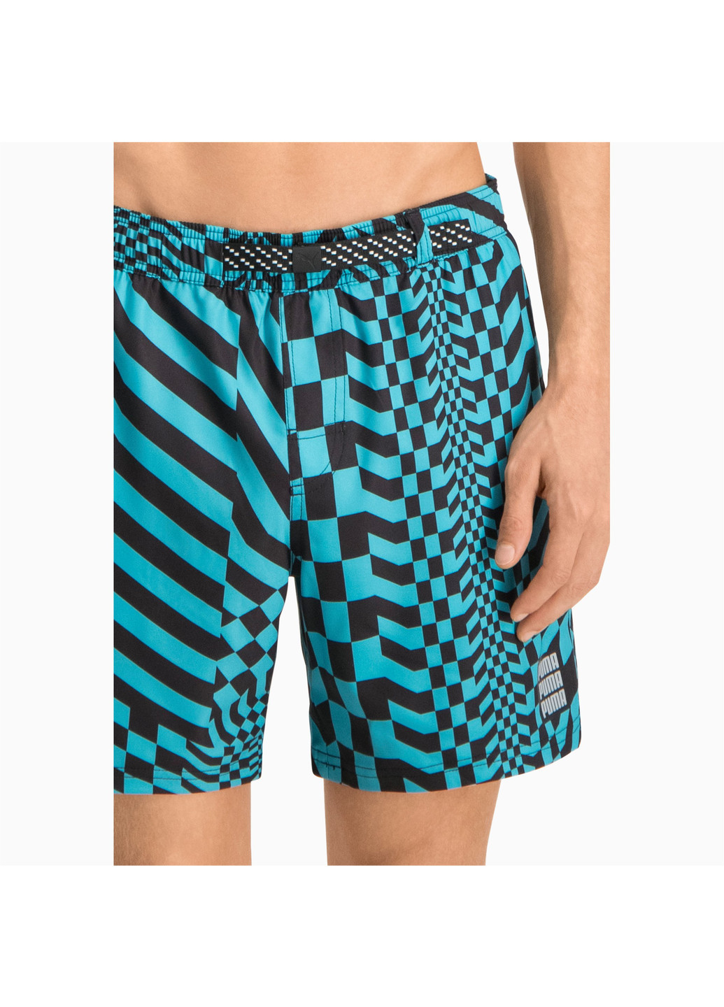 Плавальні шорти Swim Men’s PsyGeo All-Over-Print Mid Swimming Shorts Puma (239018780)