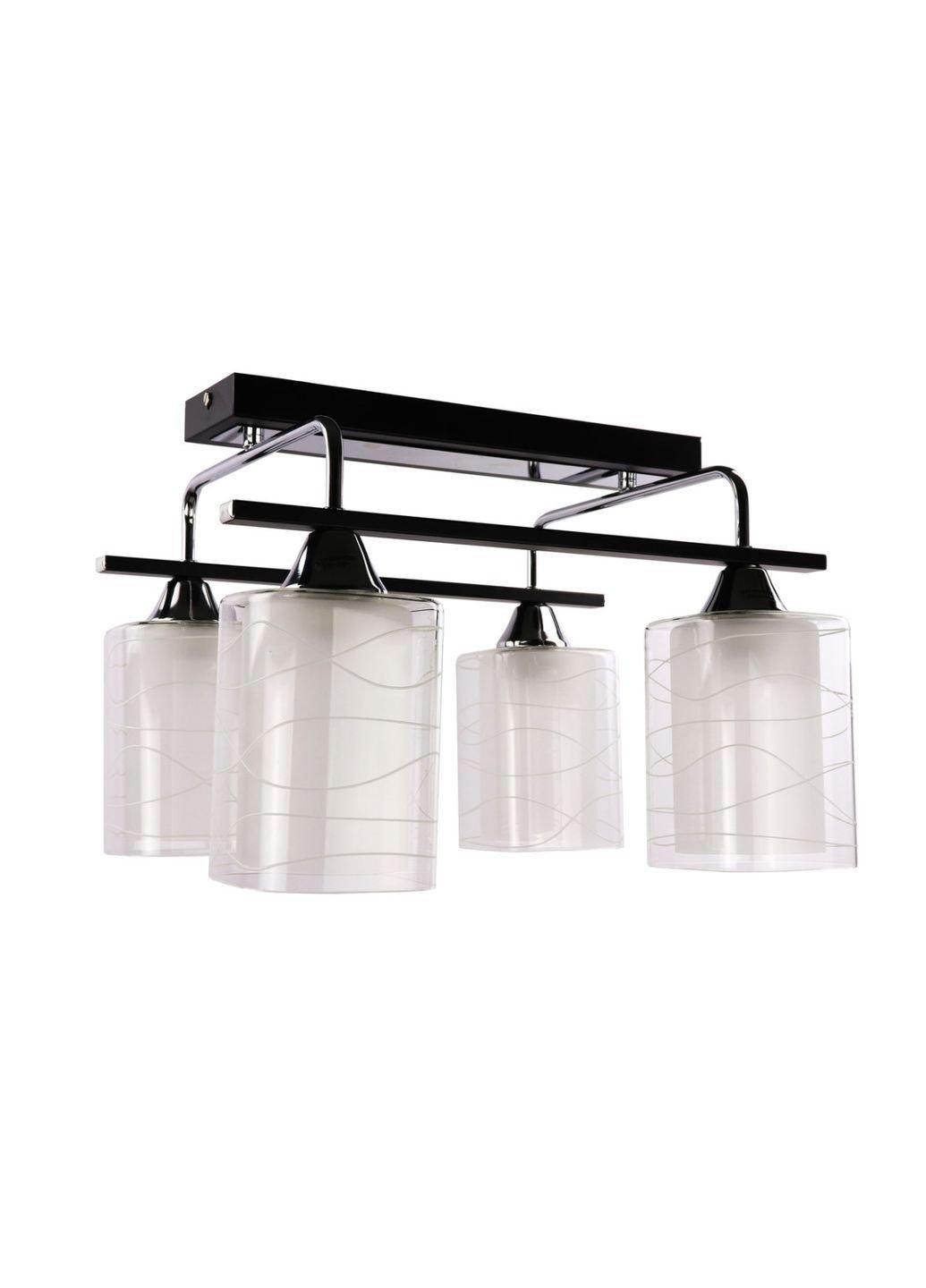 Люстра потолочная на 4 лампочки 126/4-bk Черный 29х37х39 см. Sunnysky (253122503)