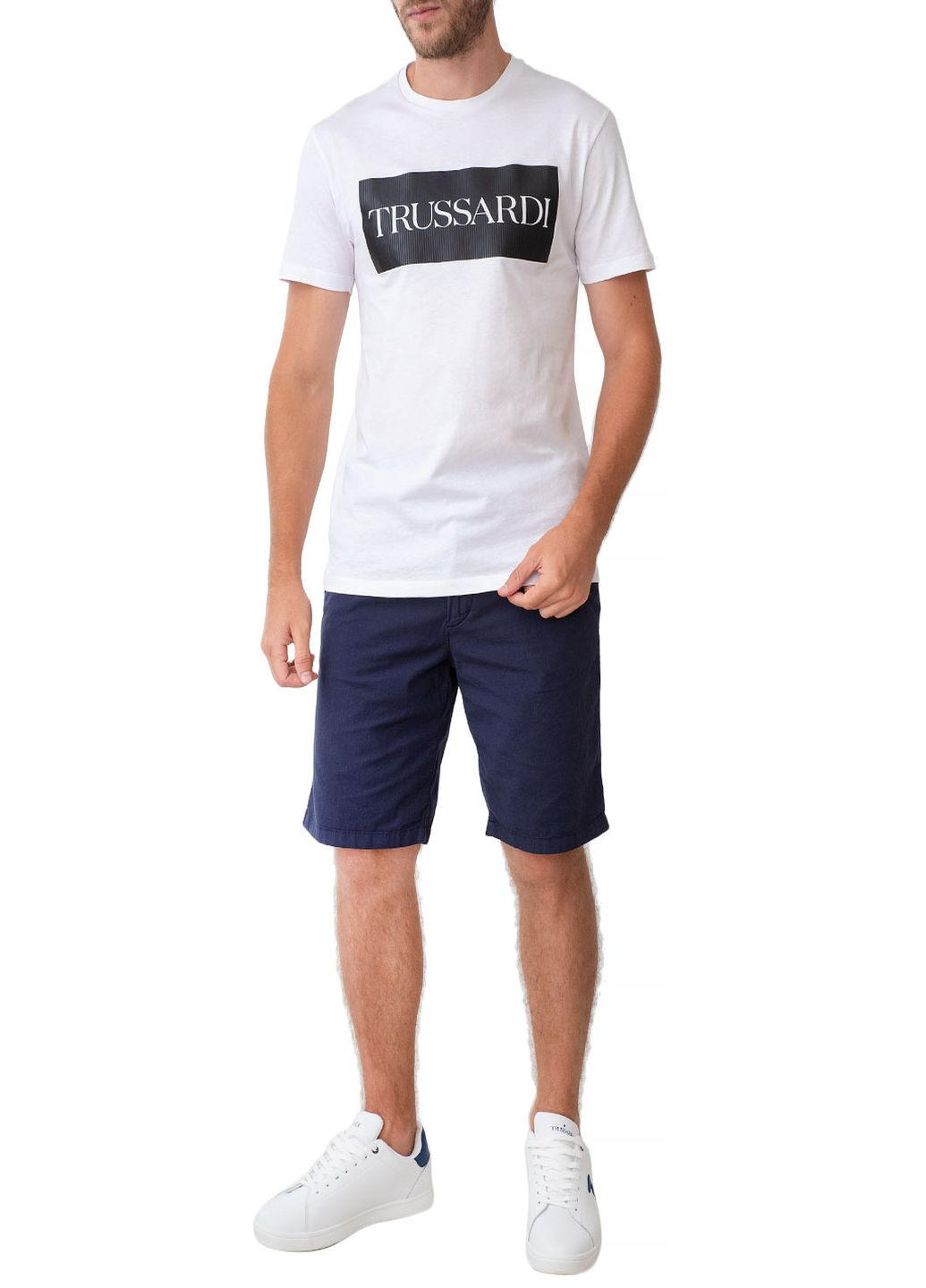 Белая футболка Trussardi Jeans