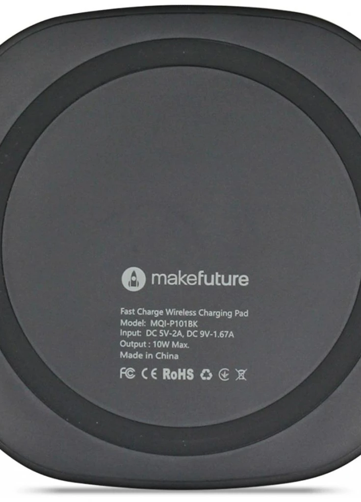 Зарядний пристрій PowerPad (10W) Black (MQI-P101BK) MakeFuture (216637175)