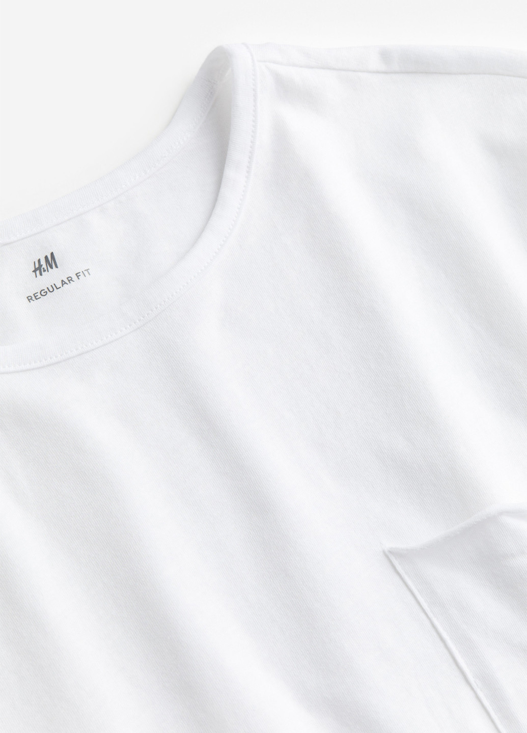 Белая футболка H&M